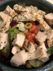 whole30 greek salald