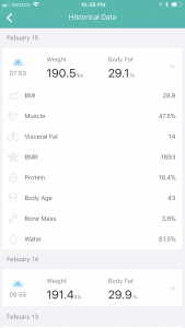 whole30 day 5 weight loss