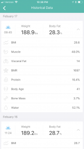 whole30 day 7 weight loss